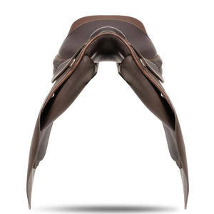 Selle de polo antidérapante sur mesure avec doublure en polaire, cuir véritable, logo personnalisé et design ODM pour la protection du cheval - Product Image 2