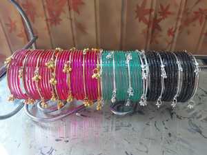 Bracelets élégants pour femmes de style cachemire, tendance, empilables, plaqués argent, écologiques, accessoires de mariage pour femmes - Product Image 5