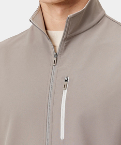 <b>Mens</b> Lightweight Softshell Full Zip Front Waterproof Breathable Fleece Lining <b>Jacket</b> <b>Running</b> Hiking Windproof Stretch Outdoor - Product Image 4