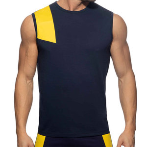 Chaleco Deportivo Ligero Liso al por Mayor para Hombre, Ropa de Gimnasio y Yoga, Camiseta sin Mangas Ajustada, Venta Caliente, Precio Bajo, Venta de Fábrica - Product Image 1