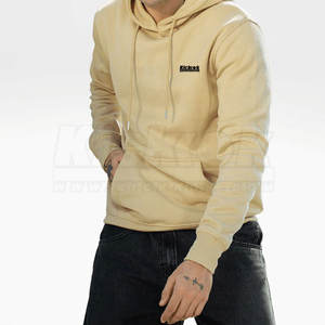 Sweat-shirts à capuche pour hommes les plus vendus en hiver, service OEM, prix de gros, 100% coton, coupe-vent, polaire écologique - Product Image 3