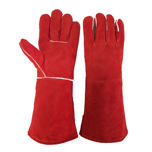 ถุงมือเชื่อมขายส่ง ถุงมือนิรภัยขายดี สีสันโดดเด่น ป้องกันความร้อน ดีไซน์ปี 2026 - Product Image 5