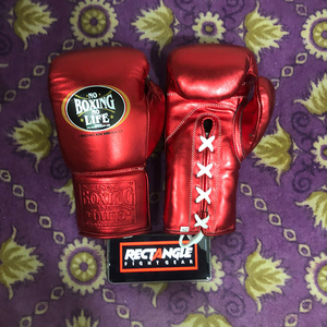 Guantes de Boxeo Personalizados No Boxing No Life, de Cuero Vacuno, con Cordones, para Entrenamiento y Sparring, que Absorben la Humedad y se Secan Rápidamente, OEM al por Mayor - Product Image 5