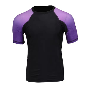 Rashguard MMA à manches longues personnalisé de haute qualité, unisexe, vêtement de compression pour la gym, respirant, séchage rapide, écologique, protection solaire - Product Image 4