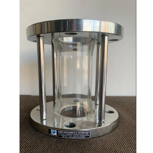 Vitre de visualisation industrielle de protection SS 304 en verre borosilicaté 2 pouces MAPSONS pour tuyauterie de process - Product Image 5