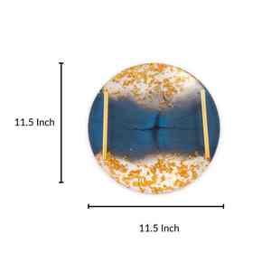 Premium Handmade Resin Table Tray With Contemporary Design For Living Room And <b>Kitchen</b> Decoration Purposes - Product Image 2