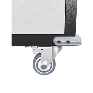 Armadietti per Garage regolabili con porte di chiusura e 4 ripiani - Product Image 4