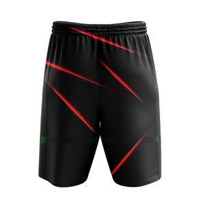 กางเกงว่ายน้ำชายแบบซับลิเมชั่นเต็มตัว กางเกงชายหาด กางเกงวิ่ง กางเกงกีฬาขาสั้น กางเกงเซิร์ฟบอร์ดสีพื้นเรียบ - Product Image 2