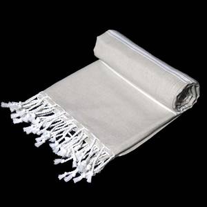 Toalla Fouta de Playa a Rayas 100% Algodón de Fabricante Indio, Estilo Turco, Antiarena, Multiusos, Tipo Hammam - Product Image 4