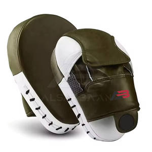 Pads d'entraînement en cuir pour boxe et MMA à prix de gros raisonnable, pads de frappe pour le kick-boxing - Product Image 2