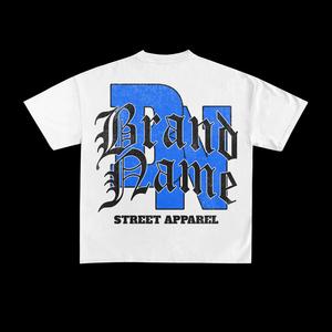 เสื้อยืดแฟชั่นสปอร์ตพิมพ์ลายดีไซน์เฉพาะตัว ผ้าฝ้าย 100% คอกลม ทรงหลวมสำหรับผู้ชาย ราคาขายส่ง - Product Image 3