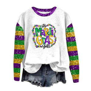 Dernière tenue décontractée pour femmes Sweatshirts à capuche taille imprimée avec logo personnalisé Anti-boulochage et respirant - Product Image 6