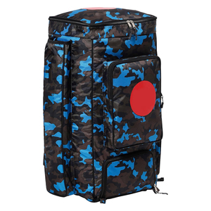 Custom Heavy Duty Wheelie Cricket Kit <b>Bag</b> Large Capacity Waterproof <b>Trolley</b> Equipment <b>Bag</b> with Shoes Pocket for Club Players - Product Image 1