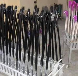 Bâtons de hockey sur gazon 100% carbone pour gardien de but et junior, intérieur/extérieur, fabriqués par Eoin Winston Sports pour l'entraînement, les matchs et le divertissement - Product Image 2