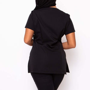 Uniforme de Trabajo para Salón de Belleza con Cierre Frontal Personalizado, Túnica con Cierre, Uniforme de Spa, Uniformes Modernos con Opción de Logotipo - Product Image 4