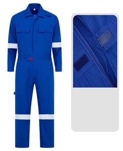 Overol de Trabajo 100% Algodón Personalizado, Resistente al Fuego, Ropa de Trabajo Ignífuga, Overoles de Seguridad de Alta Visibilidad, Ropa de Trabajo Retardante de Llama - Product Image 2