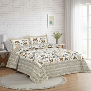 Mausam 4pcs American Style Cotton Bed <b>Sheet</b> Set 108x108 Inch Soft Fitted Flat Bed <b>Sheets</b> for Home Hotel Solid Pattern Twin <b>Size</b> - Product Image 3