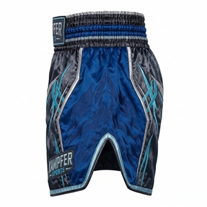 Custom Made Muay Thai <b>Boxing</b> MMA Fight Training <b>Shorts</b> Front Premium Polyester/Cotton Quick Dry Durable Breathable Unisex Adult - Product Image 3