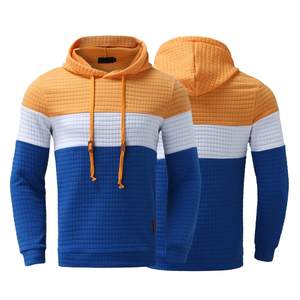 Custom Sports Wear <b>Men's</b> Hooded Winter <b>Pullover</b> Tracksuit-100% Cotton Windproof Breathable Eco-Friendly Solid Design - Product Image 4