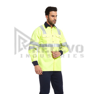 OEM Reflective Sport Tshirt Safety Road Construction Wear Short Sleeve <b>Polo</b> Shirt Men Outdoor Work T-Shirt - Product Image 5