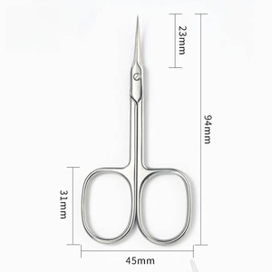 Tijeras Profesionales de Acero Inoxidable para el Cuidado de las Uñas, para Recortar con Precisión la Piel Muerta de las Uñas, Manicura y Pedicura - Product Image 4