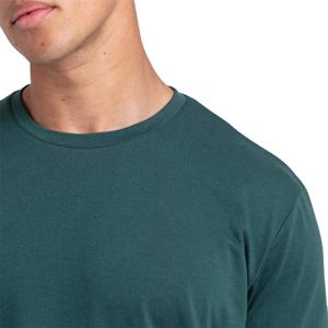 Camiseta de algodón 100% de alta calidad para hombre, Camiseta holgada estampada de corte regular con cuello redondo, logotipo personalizado disponible en camisetas de talla grande - Product Image 6