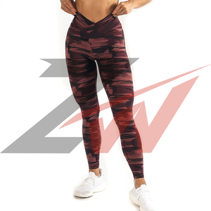 <b>Women</b> Pants Gym Yoga Seamless Sports Clothes Stretchy High Waist Athletic Exercise Fitness <b>Leggings</b> Four-Way Stretch High Waist - Product Image 6