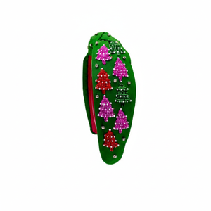 Nueva Diadema Navideña Especial Hecha a Mano con Bordado y Cuentas, para Fiestas, Regalo Festivo, Personalizable, Accesorio para el Cabello - Product Image 2