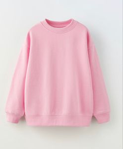 เสื้อสเวตเชิ้ตคอกลมสีพื้นแบบยูนิเซ็กซ์ ทรงโอเวอร์ไซส์ ความยาวปกติ ผ้าถัก สวมใส่สบายๆ สำหรับฤดูใบไม้ร่วง - Product Image 1