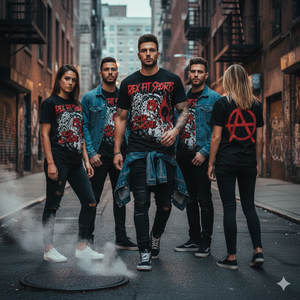 Camiseta de algodón extragrande con lavado ácido vintage para hombre, impresión DTG con logotipo personalizado, proveedor mayorista de camisetas para hombre - Product Image 6