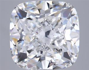 เพชรคุณภาพสูงทรงคุชชั่นสีขาว D ความสะอาดระดับ VS1 ได้รับการรับรองจาก IGI ผลิตด้วยวิธี CVD สำหรับทำเครื่องประดับทองคำ - Product Image 1