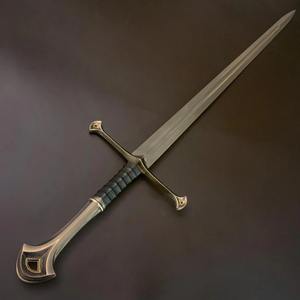 Espada Vikinga Maestra de Link, Réplica de la Leyenda de Narsil, Hecha a Mano, con Funda, Artículo de Venta Caliente para Cosplay - Product Image 3