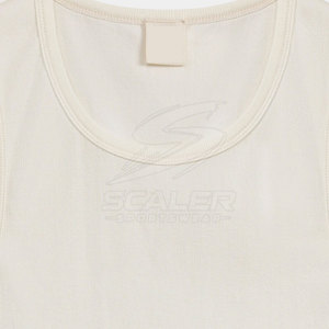 Durable Breathable Knitted Polyester/Cotton Casual Muscle Fit Men Tank <b>Top</b> SCALER SPORTSWEAR 240g Designed Gym Workout - Product Image 6