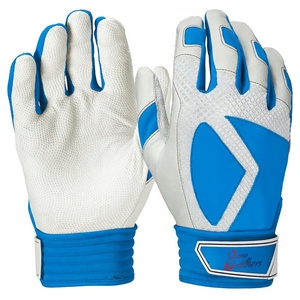 Gants de frappeur de baseball en cuir durables, à doigts complets, respirants, légers, écologiques, confortables, ambidextres, personnalisables - Product Image 4