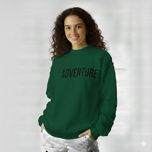 Sudadera cómoda con cuello simulado para mujer, manga larga, corte holgado, para otoño e invierno, diseño ligero con cuello simulado para mujer - Product Image 3