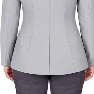 Light Gray Equestrian <b>Jacket</b> for <b>Women</b> Slim Fit Riding Blazer Professional Horse Riding Competition Coat Customized Wholesale - Product Image 6
