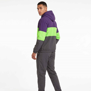 Conjunto Deportivo de Nylon Transpirable, Cortavientos, Color Sólido, Precio Económico, Alta Calidad, Cortavientos Personalizado para Hombre - Product Image 3