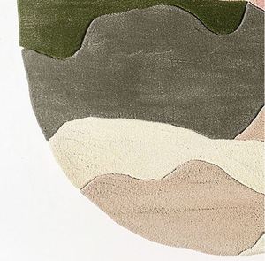 พรมขนสัตว์/ฝ้ายเนื้อนุ่มฟู ทอมืออย่างดี เกรดเชิงพาณิชย์ หนาพิเศษ สำหรับห้องนอน ห้องนั่งเล่น ตกแต่งบ้าน - Product Image 3