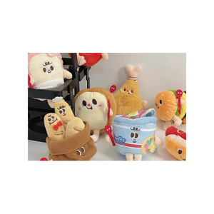 Llaveros de Peluche de Zanahoria y Maíz, Juguetes de Peluche Suaves para Niños, Unisex, 11CM-30CM, Relleno de Algodón PP - Product Image 4