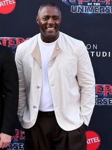 Veste en cuir streetwear coupe-vent écologique Masters of the Universe Idris Elba 100% cuir véritable motif uni - Product Image 2