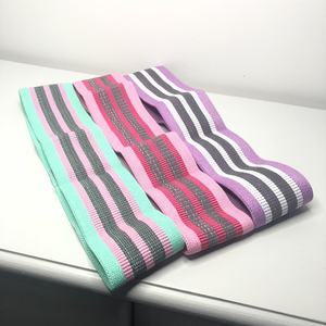 Lot de 3 mini-bandes de résistance pour les hanches et les fessiers, pour femmes, avec logo personnalisé, pour le yoga, la gym et l'exercice - Product Image 2