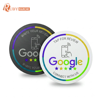 Tarjeta de PVC Personalizada con NFC y RFID, Mini Etiqueta con Función de Pago, Tarjeta de Reseña Comercial con Código QR para Uso en Hoteles y Tarjetas de Regalo, y para la Interacción con el Cliente