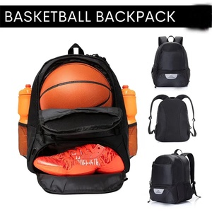 Latest Design Fashion Waterproof Sublimation Basketball Backpack Anti-Theft Zipper Closure Wholesale Sports Basketball Backpack - Product Image 3