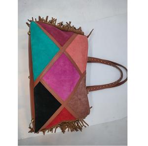 Sac à main vintage élégant pour femme, sac fourre-tout à bandoulière tendance avec chaînes, léger, pour usage quotidien, accessoire de voyage et de travail stylé - Product Image 3
