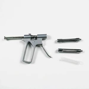 กระบอกฉีดยาแบบกดสแตนเลสสำหรับทันตกรรม 1 ชิ้น ขนาด 1.8 มล. อุปกรณ์ผ่าตัดทางทันตกรรม เครื่องมือฉีดยาในช่องปาก - Product Image 1