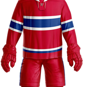 Maillot de hockey sur glace personnalisé brodé en twill, prix abordable, fabriqué au Pakistan, qualité supérieure - Product Image 5