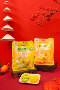 [Paquete de 300g] Caramelos de goma de plátano maduro pelado DAI LONG extraídos de jugo de fruta, deliciosos e irresistibles - Product Image 2
