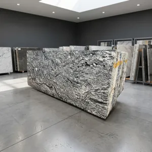 Dalles de granit blanc Viscon de qualité supérieure, pierre naturelle pour comptoirs de cuisine, revêtements de sol, revêtements muraux et intérieurs de luxe - Product Image 3