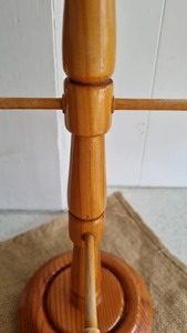 Natural Beech Wood Tree Mug Holder 6 Hooks Counter Top Cup <b>Rack</b>, Thickened Base Mug Tree for <b>Kitchen</b> Counter Cups <b>Rack</b> - Product Image 2