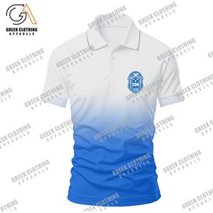 Camiseta Polo de Tela Cómoda Fabricada en Fábrica Zeta Phi Beta, Nuevo Estilo de Verano, Camisas Polo de Negocios para Hombre de Alta Calidad - Product Image 1